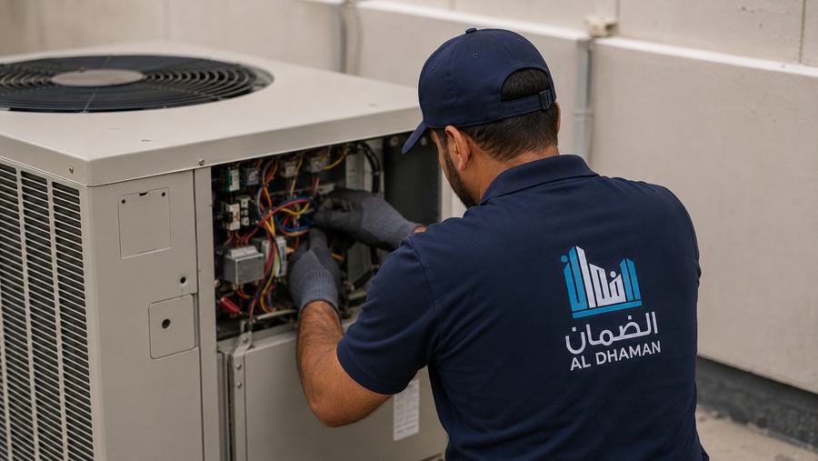 إصلاح أعطال التكييف